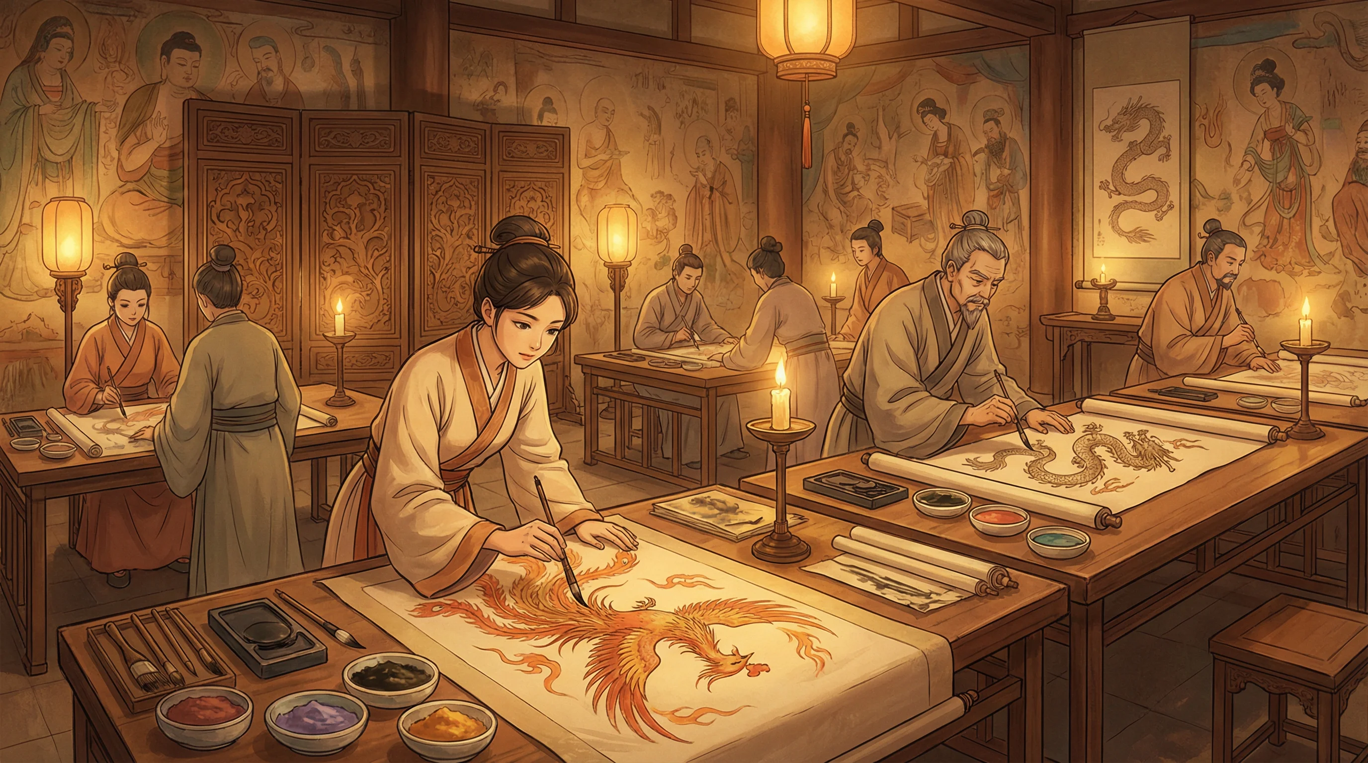 画师入驻 - 高城结衣 国风动漫画师